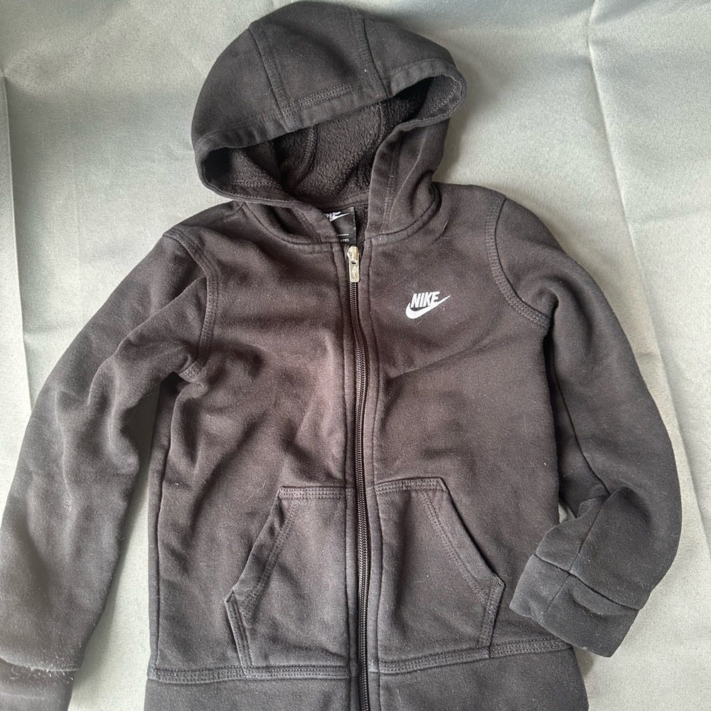 Nike Kids Black Hoodie Jacket